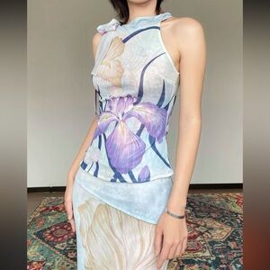 Reversible Floral Top